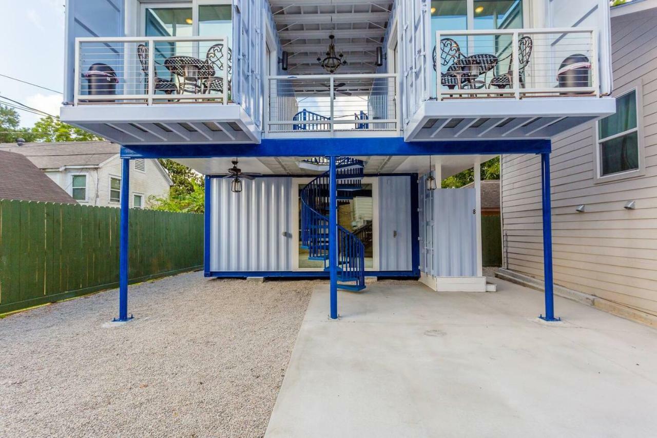Апартаменты East Downtown Micro-Luxe Container Living Pod #9 Хьюстон Экстерьер фото